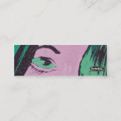 細い目- スキニー名刺 (裏面)