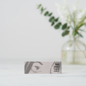 細い目- スキニー名刺 (スタンド正面)