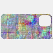 細い直線の下の色の斑点の内側 Case-Mate iPhoneケース (裏面 (横))