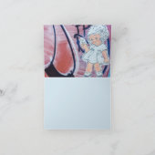 細い私はひどく神経質になっています カード (内部)