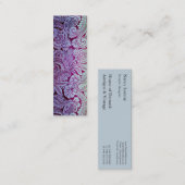 細い紀元前に スキニー名刺 (正面/裏面)