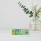 細い緑の唇- スキニー名刺 (スタンド正面)