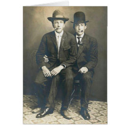 細い縦縞の男の子