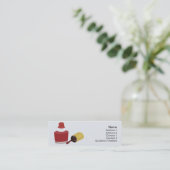 細い美しい- スキニー名刺 (スタンド正面)