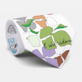 細い花のタイ ネクタイ (ロール)