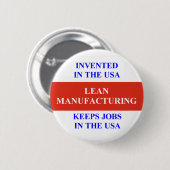 細い製造業 缶バッジ (正面&裏面)