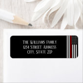 細い赤線フラグ ラベル (インサイチュ)