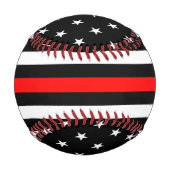 細い赤線フラグ 野球ボール (正面)