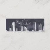 細い雷- スキニー名刺 (裏面)