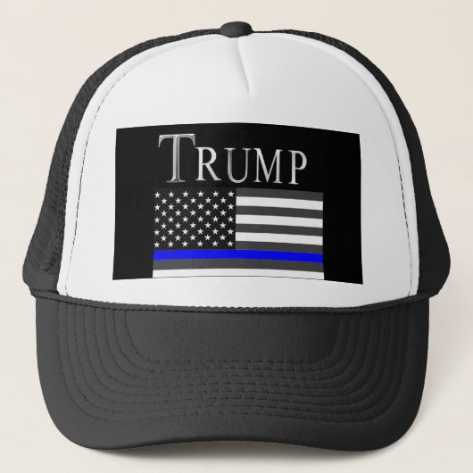 細い青い線 キャップ (正面)