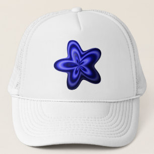 細い青い線 キャップ