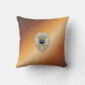 細い青い線 クッション (裏面)