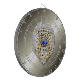 細い青い線 ダーツボード (正面左)