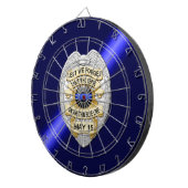 細い青い線 ダーツボード (正面右)