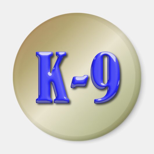 細い青い線 マグネット (正面)