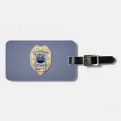 細い青い線 ラゲッジタグ (正面横)