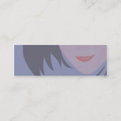 細い顔- スキニー名刺 (裏面)