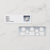 細い スキニー名刺 (正面/裏面)