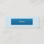 細いLinkedIn - スキニー名刺 (裏面)