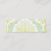 細いManequins - スキニー名刺 (裏面)