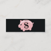 細いPiggybank - スキニー名刺 (裏面)