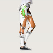 細いZiffany及びM's レギンス (右)