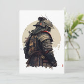 細かな侍イラストレーション シーズンカード (スタンド正面)