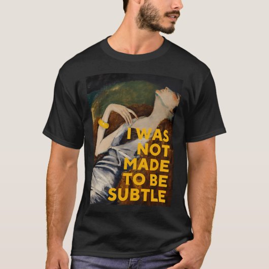 細やかさとは無縁 Tシャツ (正面)
