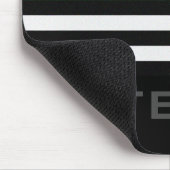 細パーソナライズされた線フラグ マウスパッド (コーナー)