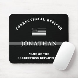 細パーソナライズされた銀線矯正官 マウスパッド