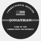 細パーソナライズされた銀線矯正官 ラウンドシール (正面)