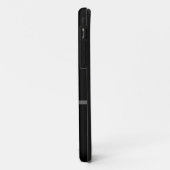 細パーソナライズされた銀線矯正官 Case-Mate iPhoneケース (裏面/左)