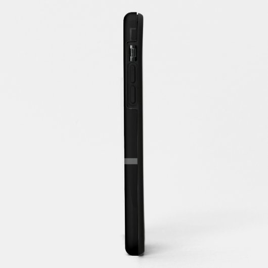 細パーソナライズされた銀線矯正官 Case-Mate iPhoneケース (裏面/左)