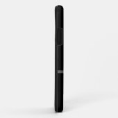 細パーソナライズされた銀線矯正官 Case-Mate iPhoneケース (裏面/右)