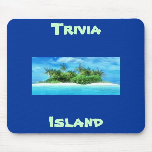 細事の島のマウスパッド マウスパッド (正面)