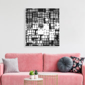 細分割 キャンバスプリント (インサイチュ (リビング))