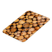 細切り薪マグネット マグネット (左側)