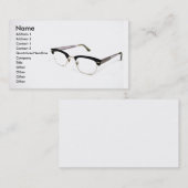 細字用レンズの名刺 名刺 (正面/裏面)