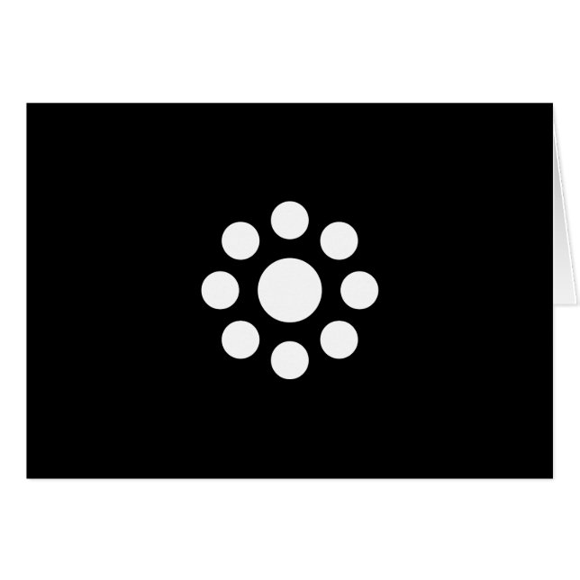 細川九曜 (正面横)