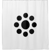 細川星 シャワーカーテン (正面)