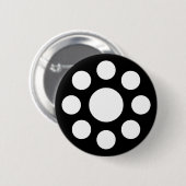 細川星 缶バッジ (正面&裏面)