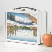 細工カスタムメタールボックスファッション的に充填された金属。 メタルランチボックス (インサイチュ)