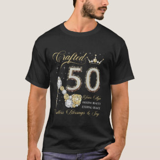 細工50年前50誕生日50歳 Tシャツ