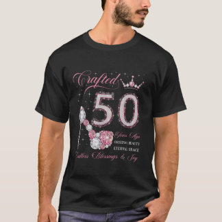 細工50年前50誕生日50歳 Tシャツ
