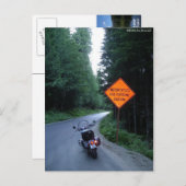 細心の注意が必要 ポストカード (正面/裏面)