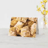 細断された小麦 カード (黄色い花)