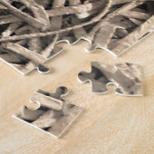 細断された紙 ジグソーパズル (側面)