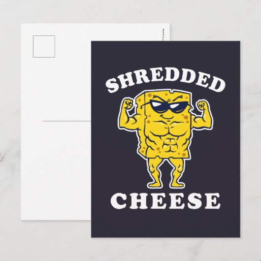 細断チーズ ポストカード (正面/裏面)