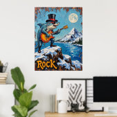 細断雪、海溝 ポスター (ホームオフィス)