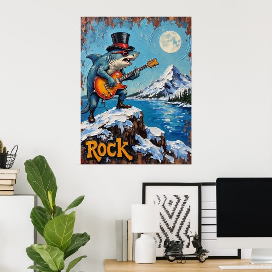 細断雪、海溝 ポスター (ホームオフィス)